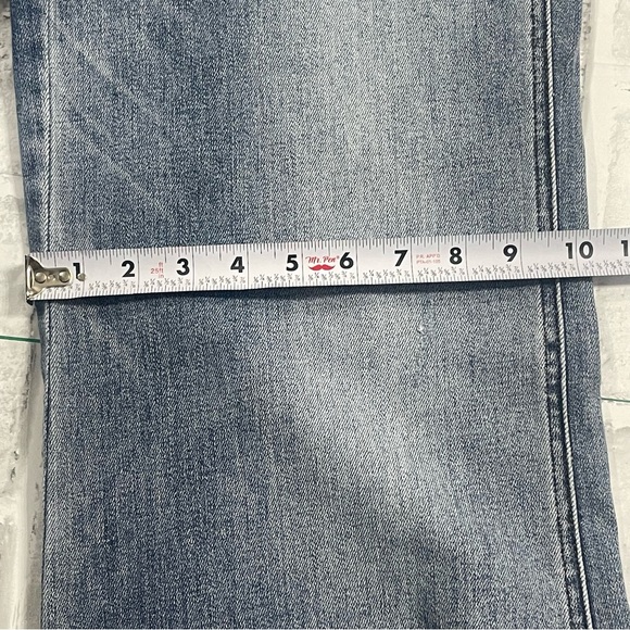 Judy Blue women’s jeans high waist Retro wide-leg distressed hem. NWT.size 3/26 - Picture 14 of 16